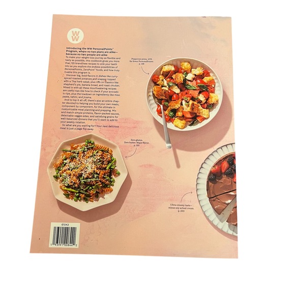 WW The Personal Points Cookbook 125 Delicious Recipes Weight Loss Healthy - Picture 2 of 2